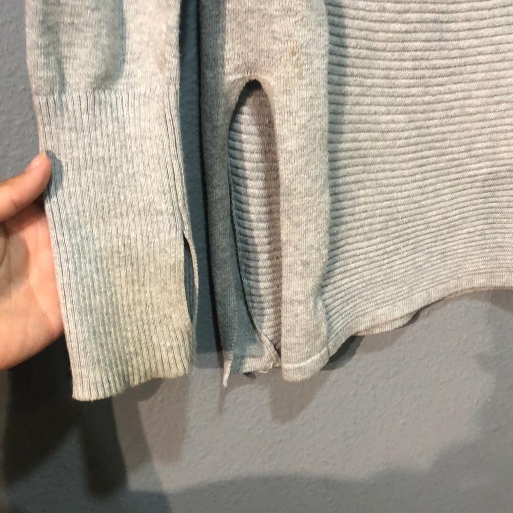 Gray long length Sweater - Picture 4 of 5